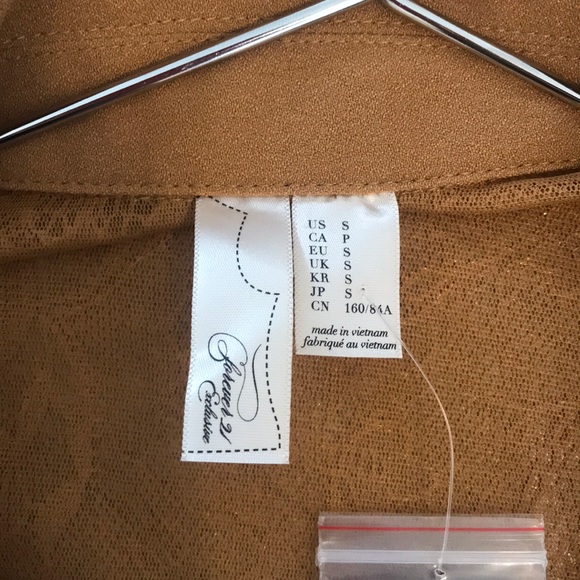 NWT Forever 21 Peplum Style Blazer - Picture 3 of 4